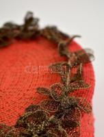 cca 1920 Floris bonbonos doboz Kozma Lajos (1884-1948) grafikus terve alapján, komplett doboz tetejé...