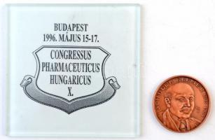 Kiss György (1943-) 1993. "Schulek Elemér / Congressus Pharmaceuticus Hungaricus" Br emlék...