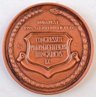 Kiss György (1943-) 1993. "Schulek Elemér / Congressus Pharmaceuticus Hungaricus" Br emlék...