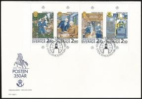 Bélyegkiállítás bélyegfüzetlap FDC-n, Stamp Exhibition stamp-booklet sheet FDC