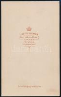 cca 1860-1870 Ferenc József, Erzsébet császár- és királyné és a császári család fotomontázson /  fén...