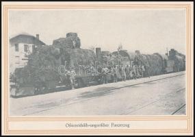 1915 Offizielles Kriegsbilderalbum I. Heft. 20 fotóval, szép  állapotban / With 20 photos in nice co...