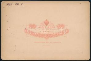 1895 Dél-Tirol Schluderbach keményhátú fotó / South Tirol. Asutria/Italy Schluderbach/Corbonin. A. B...