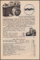 cca 1938-1940 Bp., Fényképezőgépek és fotócikkek képes árjegyzéke, 2 db: Hajdu Lajos és Szenes Márto...
