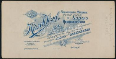 1898 Angyalosi Juhos Gyula (1872-1916) huszártiszt fotója kartonon. Hirsch J. fotó. / Hussar officer...