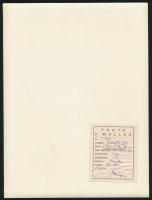 1941 dr. Kiss Ferenc (1889-1966) anatómiaprofesszor előadást tart, P. Müller címkével jelzett munkáj...