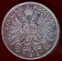 Ausztria 1912. 2K Ag T:2/3