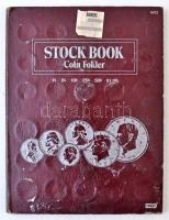 Amerikai Egyesült Államok 1959-1986. 1c Cu-Zn (15x) + ~1941-1975. 5c Cu-Ni (12x) + 1937. 1d Ag "...