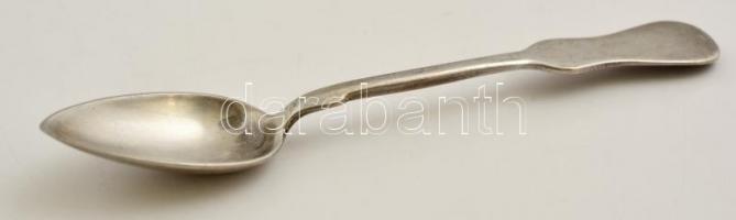 Ezüst (Ag.) mokkás kanál (6 db), jelzett, h:11 cm (6×), nettó:90 g