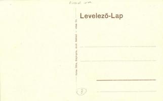 Mácsa, Macea; Gróf Károlyi Gyula kastély, felső istálló. Ruhm Ödön kiadása / castle, stable, barn