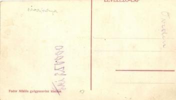 Nagybánya, Baia Mare; Fodor Miklós gyógyszertára a Szent Máriához. Fodor Miklós gyógyszerész saját k...