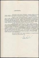 1946 Volt munkaszolgálatosok vallomása a berlini egyetem magyar intézete könyvtárosának segítő tevék...