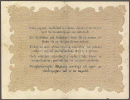 1848. 10Ft "Kossuth bankó" T:III