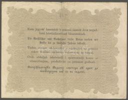 1848. 10Ft "Kossuth bankó" T:III