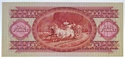 1949. 100Ft "B905 006242" nyomdai papírráncokkal T:I / Hungary 1949. 100 Forint "B905...