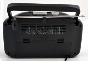 Thomson RT 462 P hordozható rádió, aljzatról és elemmel is működtethető, jó állapotban, 25x22 cm