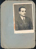 1945 a Magyarországi Zsidók Szervezete fényképes igazolványa deportációból szökött személy részére
