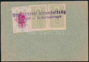 1943 Polgár, Szolgabírói kirendeltség által kiállított fegyvertartási engedély