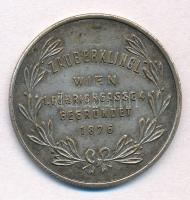 Ausztria DN Zauberklingl - alapítva 1876-ban / 1. Bécsi Mágikus Tárgyak Főraktára fém emlékérem (31,5mm) T:2,2- patina Austria ND Zauberklingl - Gegründet 1867 / 1. Wiener Zauber-Apparaten-Haupt-Depot metal commemorative medal (31,5mm) C:XF,VF patina