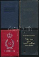 1930-1975 Vegyes igazolvány tétel, összesen 5 db, köztük MÁV félárú jegy váltására jogosító arcképes...