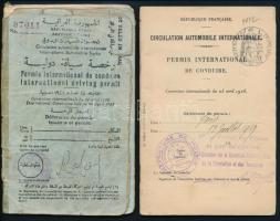 2 db nemzetközi jogosítvány / international drivers licence