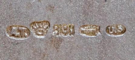 Finnország ~1925. "Fehér Rózsa Lovagrend Nagykeresztjének csillaga" zománcozott, jelzett A...