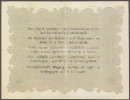 1848. 10Ft "Kossuth bankó" "Buda-Pest" után pont, vessző helyett! T:II picit res...