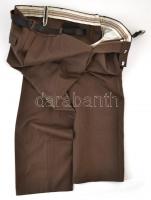 Magyar Néphadsereg 65/93M ezredesi egyenruha, összesen 4 db: zubbony, posztóköpeny, kabát, nadrág