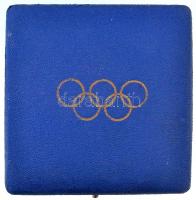 Finnország 1952. "Helsinki XV. Nyári Olimpia" olimpiai bronzérem, Br emlékérem, peremén fé...