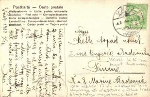 1908 Szelke Árpád újonc tengerész akadémikus kadét, később U-16 fregatthadnagya. 1916. október 17-én...