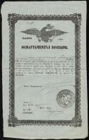 11854 Havasalföld kamarai nyugta pecséttel / Camaral receipt with stamp
