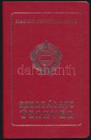 1985  Szolgálati útlevél / Service passport