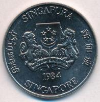 Szingapúr 1984. 10$ Ni "Patkány" T:1,1-
Singapore 1984. 10 Dollars Ni "Rat" C:U...