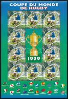 1999 Rögbi világbajnokság kisív Mi 3421