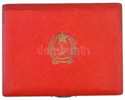 1949. "Magyar Népköztársasági Érdemrend III. fokozata" aranyozott és zománcozott Br kitünt...