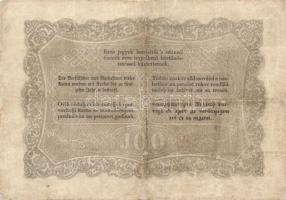 1848. 100Ft "Kossuth bankó" T:restaurált