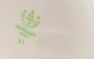 Hollóházi "Sopron" váza, matricás, jelzett, hibátlan, m: 31 cm