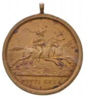 1841. "Pesti Gyep" Br emlékérem füllel (23,54g/43mm) T:2 / Hungary 1841. "Turf of Pes...