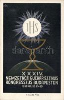 34th International Eucharistic Congress, Budapest, pinx. D. Szabó, So.Stpl (small tear)