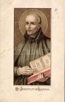 Ignatius of Loyola litho Emb.