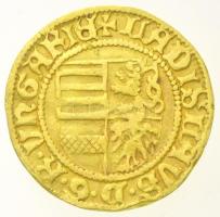 1455K-R Aranyforint Au "V. László mint törvényes király" (3,45g) T:2 ü. / 
Hungary 1455K-...