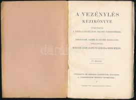 A vezénylés kézikönyve. Útmutatás a tornagyakorlatok helyes vezetéséhez. Összeáll.: Bernáth János et...