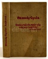 Nemedy Gyula: Emberek én már oly régen repülök! (örökmécses). Bp., 1938, Officina. A szerző és felesége dedikációjával. Bordás Ferenc, Drahos István és mások szignált illusztrációival. 100. számozott példány, készült 200 példányban. Kopott vászonkötésben, egyébként jó állapotban.