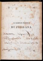 Szalay László: II. Rákóczi Ferenc bujdosása. 1. köt. Pest, 1864, Lauffner Vilmos, (Kozma Vilmos-ny.)...