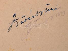 Fehérváry Jenő: Magyar magánjog kistükre. Bp., 1936, Budai Nyomda. A szerző aláírásával. Vászonkötés...