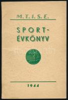 1944 A Magyar Távirati Iroda és Társvállalatainak Sportegyesülete évkönyve az 1943. XIII. egyesületi évről. Összeáll.: Farkas Jenő - Rapaich Ferenc. Bp., Magvető Hirdető Iroda. Papírkötésben, jó állapotban.