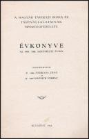 1944 A Magyar Távirati Iroda és Társvállalatainak Sportegyesülete évkönyve az 1943. XIII. egyesületi...