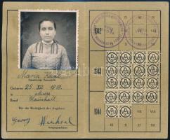1942 Magyar Volksbund Tag igazolványa / Hungarian Volksbund ID