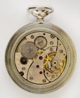 Seriksof vasúti zsebóra asztali fém tokkal / Railway pocket watch with table holder  5,6x5,6 cm