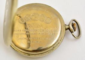 Nagy Albert Miskolc. MÁV pályaórás feliratozott zsebóra hibátlan számlappal, hibátlan, működő állapo...